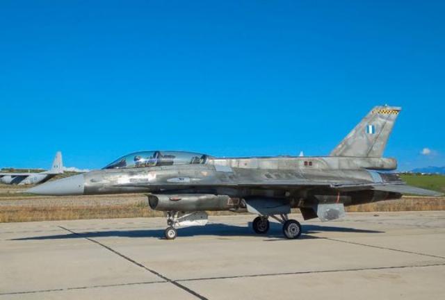 Истребитель F-16V ВВС Греции