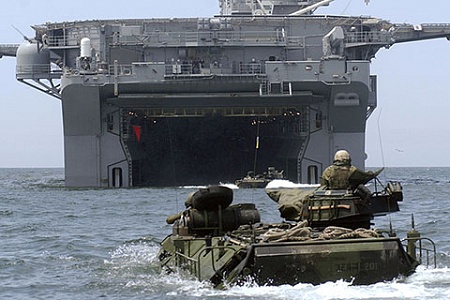 Высадка морских пехотинцев ВС США