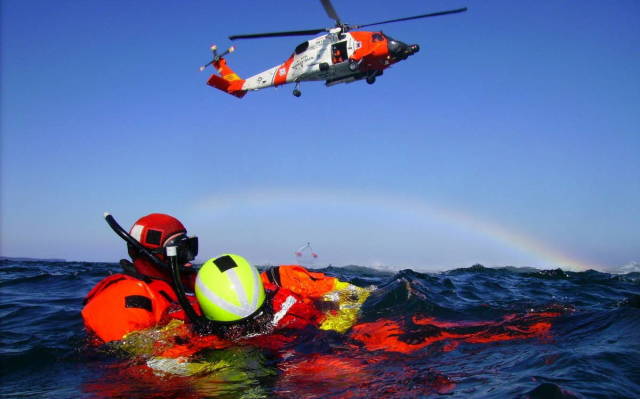 "Выживание на море" – важный элемент подготовки летных экипажей бундесвера