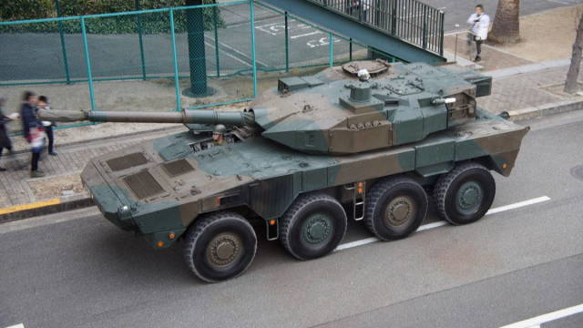 Японский колесный танк "Тип 16" – оценки китайских специалистов