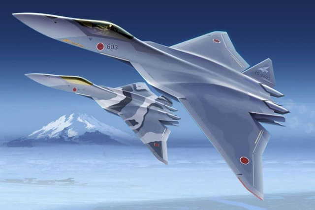 Японский перспективный истребитель F-3 получит британскую поддержку  