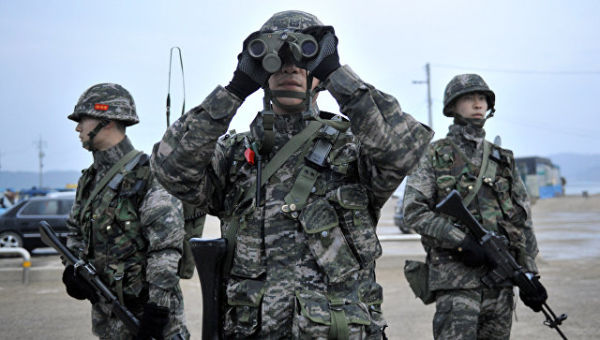 Южнокорейские военные. Архивное фото