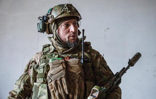 Заместитель командующего 2-м армейским корпусом, командир спецназа "Ахмат" Апты Алаудинов