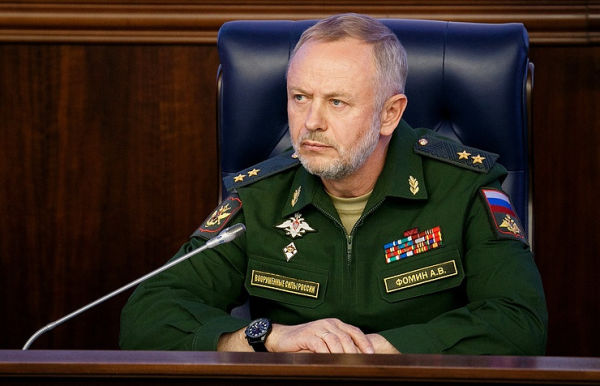 Заместитель министра обороны РФ Александр Фомин