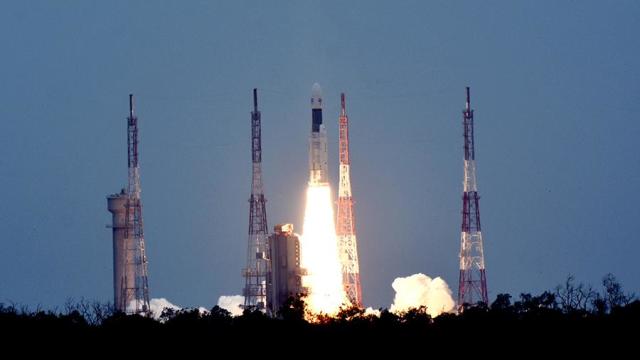 Запуск посадочного модуля «Викрам», являвшегося частью индийской миссии «Чандраян-2»