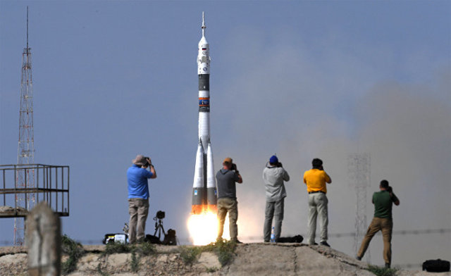 Запуск ТПК "Союз МС-09»