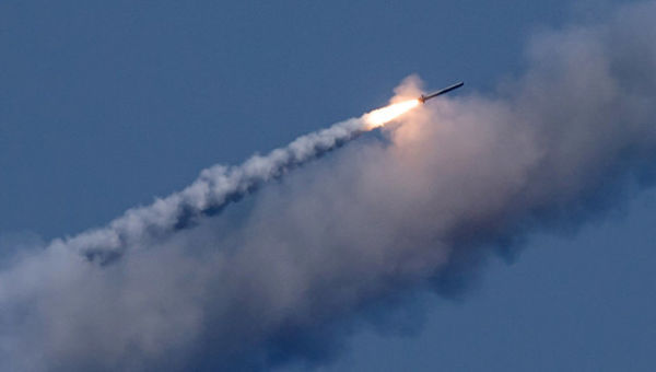 Запуск ракет "Калибр"