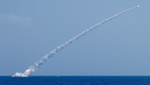 Запуск ракет Калибр по целям террористов в Сирии. Архивное фото