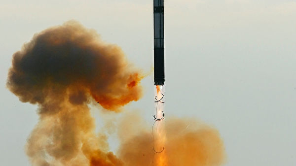 Запуск ракеты РС-20