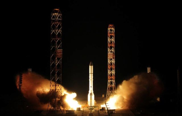 Запуск ракеты-носителя "Протон-М", 30 мая 2019 года