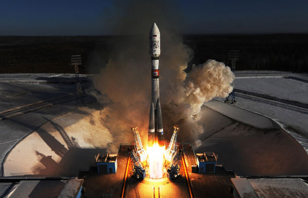 Запуск ракеты-носителя "Союз-2.1а" с космодрома Восточный