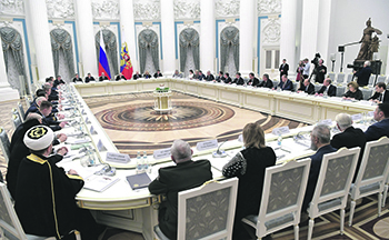 Заседание российского организационного комитета "Победа" 11 декабря. Фото с сайта www.kremlin.ru