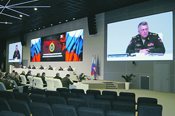 Заседание руководства РВСН. Фото с сайта www.mil.ru