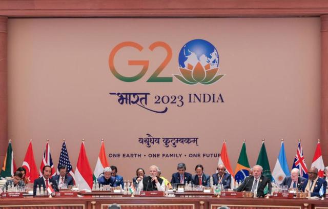 Заседание саммита Группы двадцати (G20)