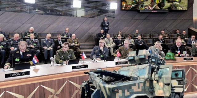 Заседания Военного комитета НАТО в Брюсселе 18-19 января 2023г.