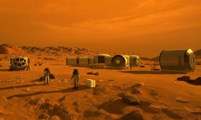 Завод на Марсе