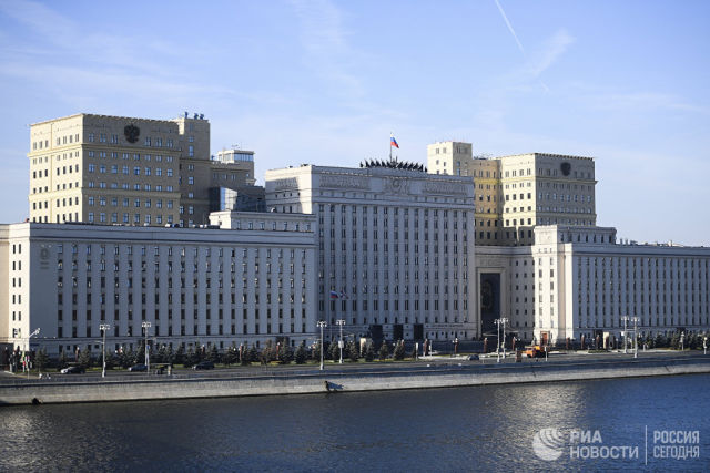 Фото здания министерства обороны в москве