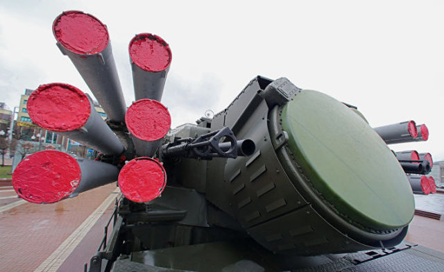 Зенитный ракетно-пушечный комплекс "Панцирь-С1"
